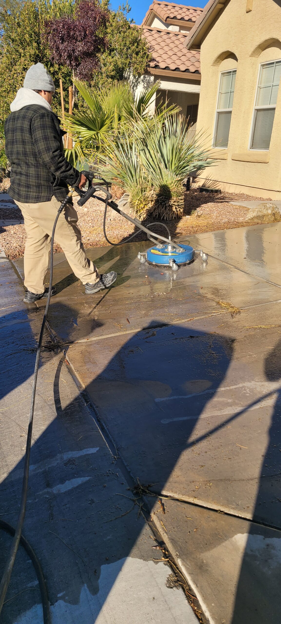 Driveway Power Washing