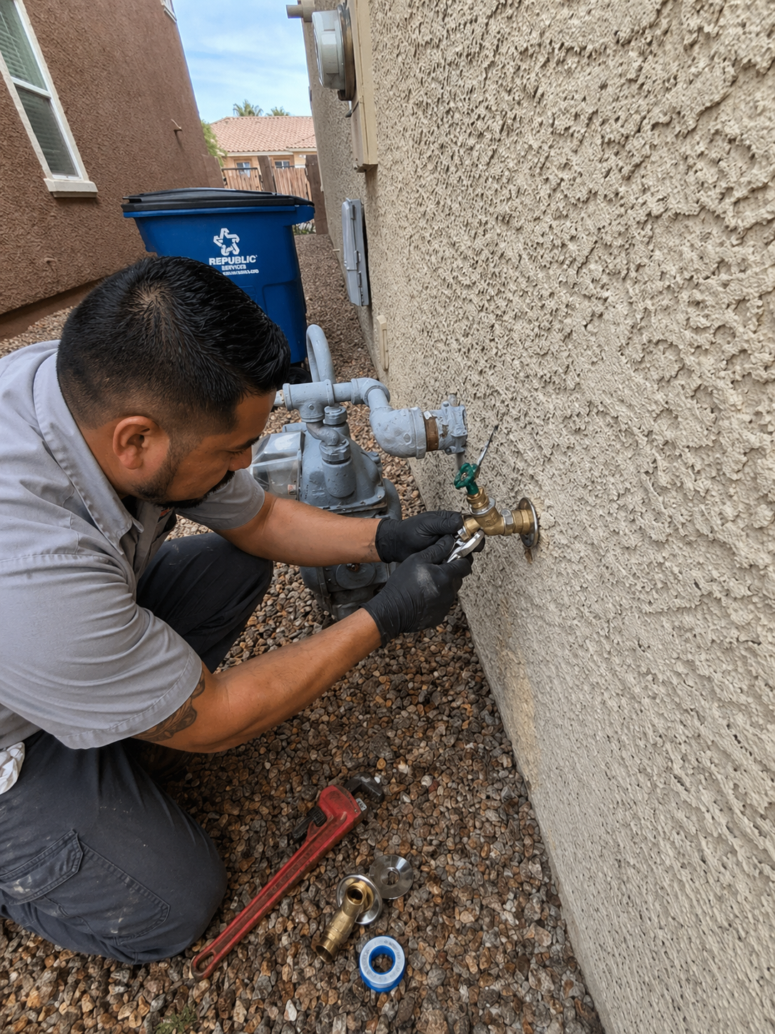Outdoor Hose Bib Replacement