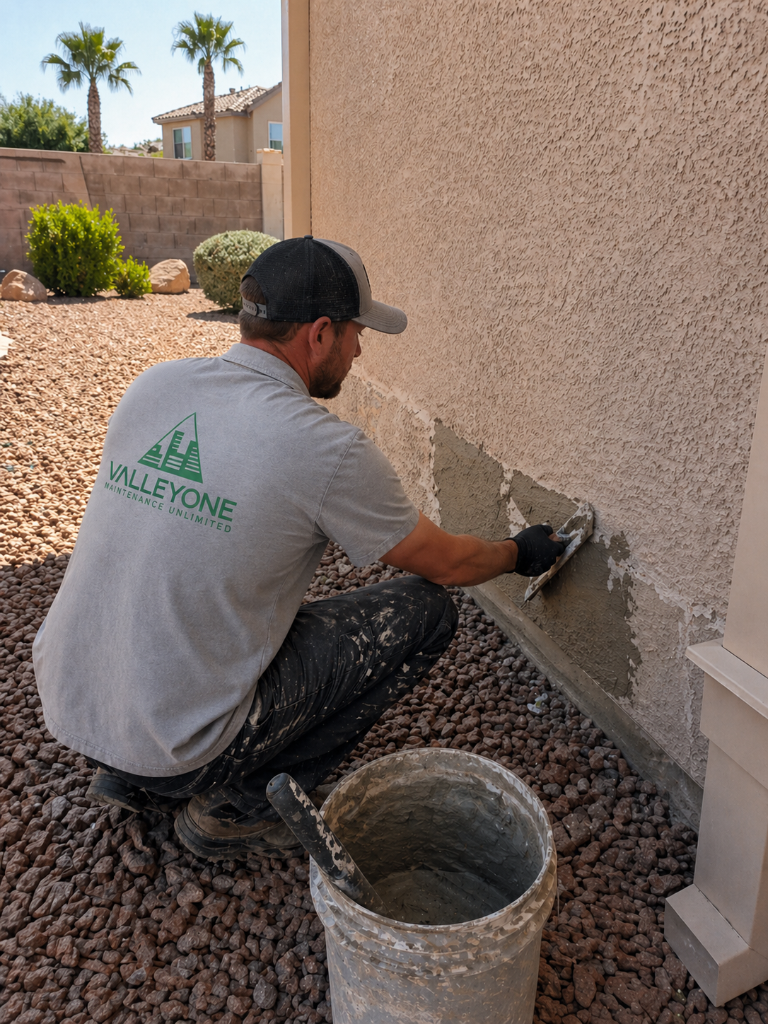 Exterior Stucco Repair